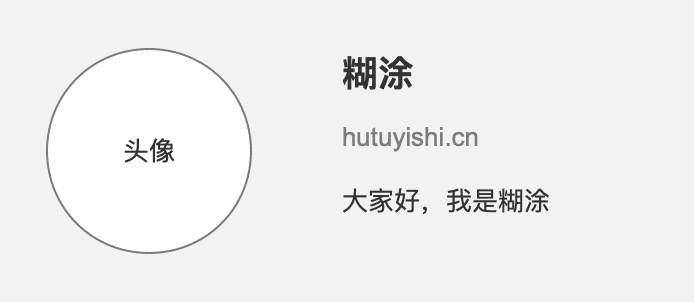 举例的组件 UserProfile